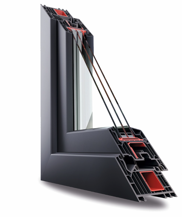 Veka Softline 82 MD — pohled zepředu